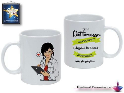 Tazza mug dottoressa - mug,