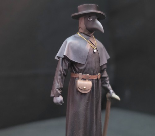 Statuina resina dottore - statuina,