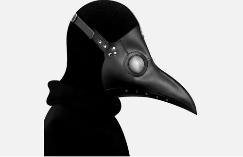 Maschera dottore peste nera - maschera,