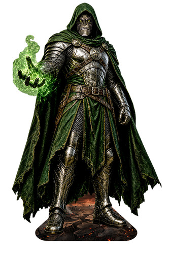 Doctor doom life size - doctor,